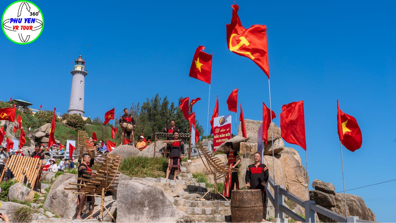 Lễ Chào Cờ Đầu Năm Mới tại Mũi Điện